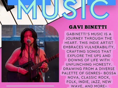 Live Music: Gavi Binetti