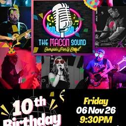 The Macon Sounds 10th Birthday Bash live at The Hummingbird