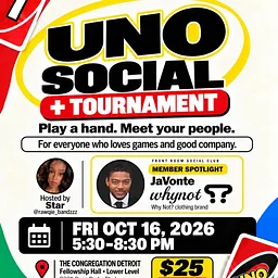 Detroit UNO Social + Tournament | The Front Room Social Club
