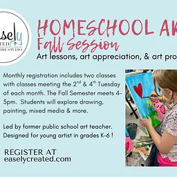 November Homeschool Art Grades 1-6