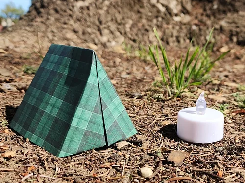Monthly Craft: Paper Tents