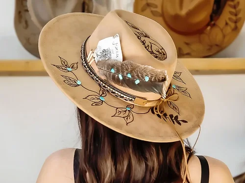 hat design bar with the bull hatter