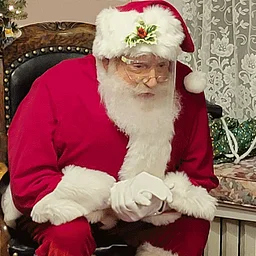 Santa Visit at Callahan House