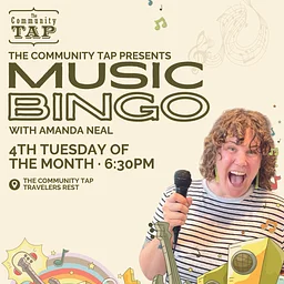 Music Bingo with Amanda Neal at The Community Tap TR!