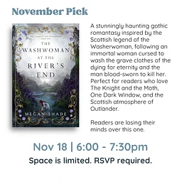 Pink Couch Book Club - The Washwoman at the River's End