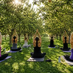 Yoga on the Farm