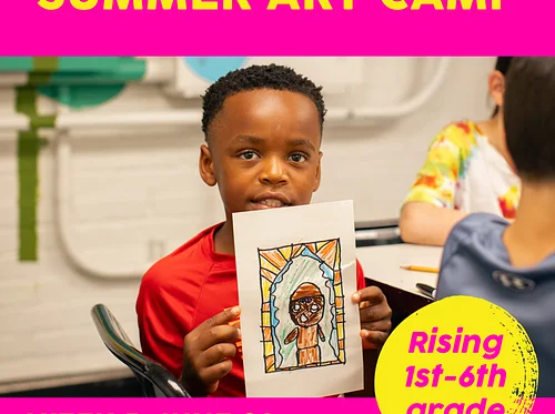 Art Camp! Week 5: June 29- July 3, Afternoon Session: 1pm-4:30pm