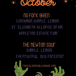 October Menu Drop