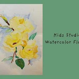 Kids Studio: Watercolor Florals