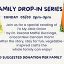 Free Family Drop-In Series: To My Little Onion!