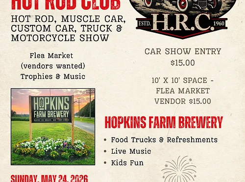 2026 Rural Roads Hot Rod Club Car Show