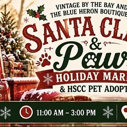 Santa Claus & Paws Holiday Market and Adoption Event