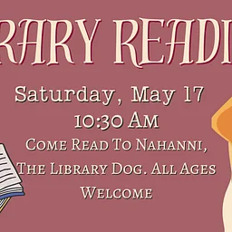 Library Reading Dog