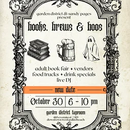 Books, Brews & Boos Adult Book Fair
