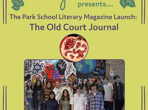 The Park School Literary Magazine Launch: The Old Court Journal