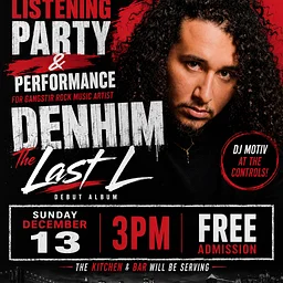 Gangstir Rock Music & KMG Distribution Presents: DENHIM