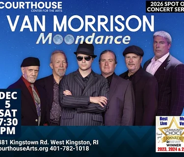 Van Morrison – Moondance 12/5/26 SAT 7:30pm