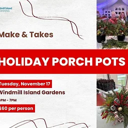 Make and Takes: Holiday Porch Pots