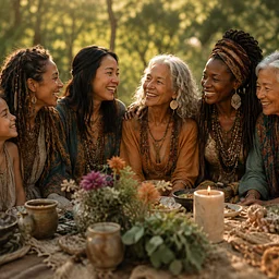 The Circle of Womanhood: Honoring the Journey from Maiden to Elder