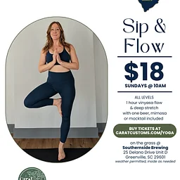 Sip & Flow Yoga Class