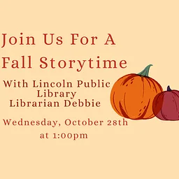 Fall Storytime with LPL Librarian Debbie