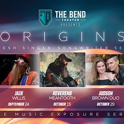 ORIGINS – A Fresh Singer-Songwriter Series – October 15 – Reverend Meantooth