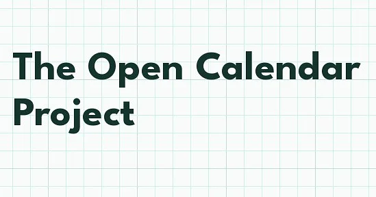 What is Daisy's Open Calendar Project?