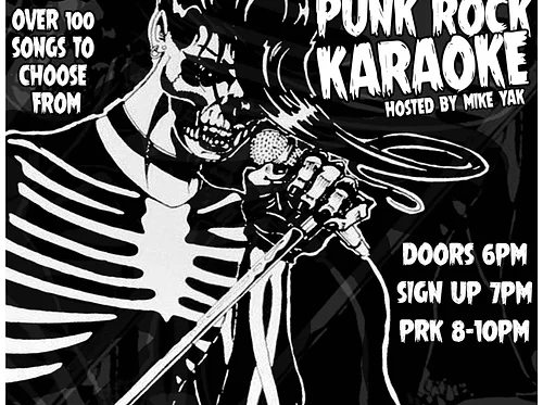 Punk Rock Karaoke // June 2026