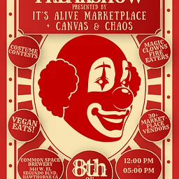 Freakshow Presented It's Alive Marketplace + Canvas + Chaos