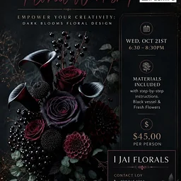 Goth Floral Workshop