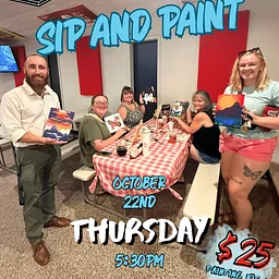 Paint & Sip at The Sanctuary