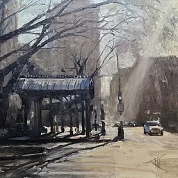 August Opening Reception for “City Views”