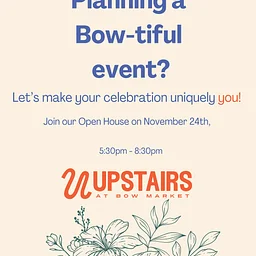Upstairs at Bow Open House
