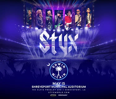 STYX W/ SPECIAL GUEST EDWIN MCCAIN