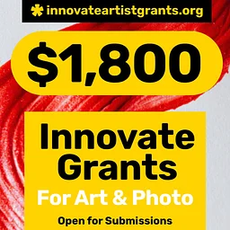 FALL * $1,800.00 Innovate Grants for Art + Photo