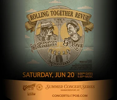 Rolling Together Revue Tour – G. Love, Donavon Frankenreiter, Moon Taxi at Concerts at Point of the Bluff