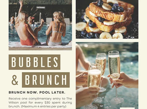 The Wilson Hotel: Bubbles & Brunch