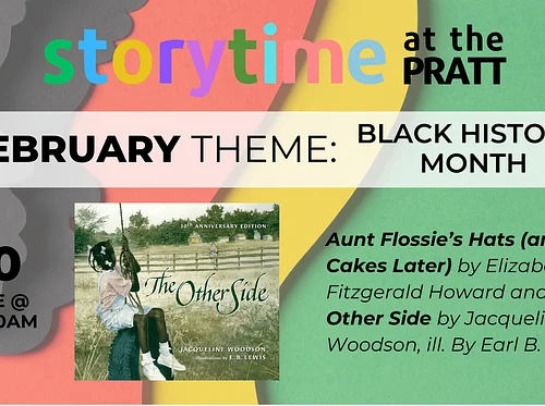 Storytime at the PRATT: Black History Month