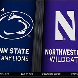 Penn St vs Northwestern