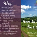 Live Music! Wine by the Vine at grandview