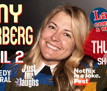 Comedy show: Amy Silverberg – Thursday April 2nd.