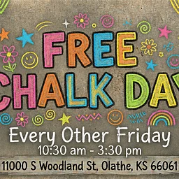 🎨 Free Chalk Day at The H.O.F.F. 🌈