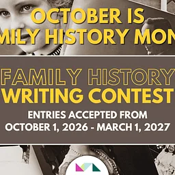 4th Annual Family History Writing Contest