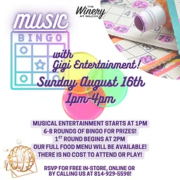Music Bingo w/ Gigi Entertainment – Wilcox