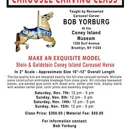 Carousel Carving Class