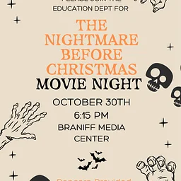 The Nightmare Before Christmas Movie Night