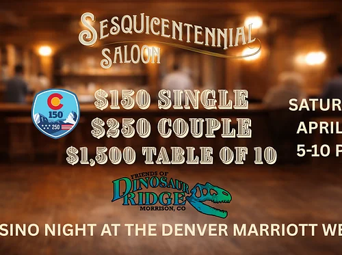 Rock Out For the Ridge: Sesquicentennial Saloon!