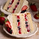 Chantilly Berry Cake
