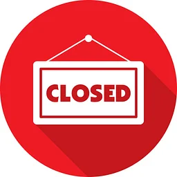 Flea Market Closed Saturday and Sunday