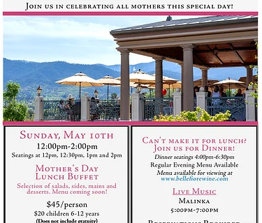 Mother’s Day Lunch Buffet